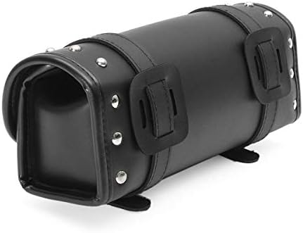 Toolbox Black Motorcycle Front Rear Fork Tool Saddle Bag For Harley Softail Sportster Dyna Accessories