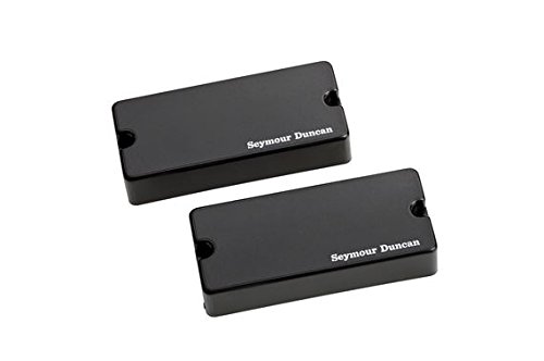 Seymour Duncan SSB-4s Passive Soapbar Bass Humbucker 2-piece Pickup Set - Black