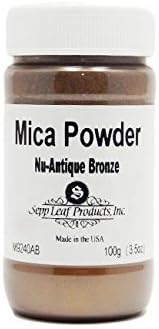 Sepp Leaf Mica Powder Nu-Antique Bronze 3.53 Ounce Bottle by Sepp Leaf
