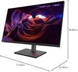 Lenovo ThinkVision P32p-30 31.5" 4K IPS USB-C Monitor view 10
