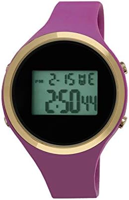 Moulin Ladies Digital Jelly Watch Plum #03158-76176