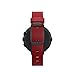 Pebble Time Round 14mm Smartwatch for Apple/Android Devices - Black/Red