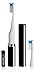 Violife Style Slim Sonic Electric Travel Toothbrush, Black, 2.5 Ounce