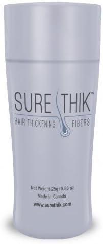 SureTHIK Hair Thickening Fibres (Black) Large 27G tub by SureTHIK Hair Fibres