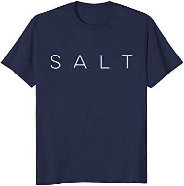 Mens Salt Inspiring Christian Scripture T-Shirt Medium Navy