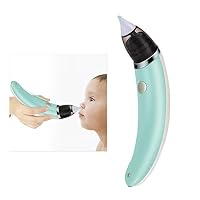 Poitemsic Safe Baby Nasal Aspirator Electric USB Charging Baby Safe Nose Cleaner with 2 Sizes Tips for Newborns and Toddlers