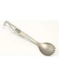 Outpost Eco Titanio Spork de titanio con abridor d