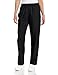 Landau Essentials Relaxed Fit 2-Pocket Elastic Scrub Pants for Women 8327 Black