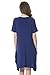 Bearsland Women's Maternity Short Sleeves Summer Breastfeeding Nursing Dresses