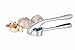 OTRON Premium Garlic Press, Stainless Steel, Garlic Mincer, Professional Heavy Duty, Soft-Handled, Crush Garlic Cloves, Ginger