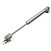 Farwind 10 Inch 50N/11lb Gas Spring Strut Lift Support Gas Shocks Brass Cover with Fixing Plate for Cabinet Door Box Lid (Pressure: 50N)