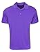PGA TOUR Men's Short Sleeve Airflux Solid Polo Shirt