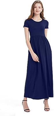 women's short sleeve casual dresses