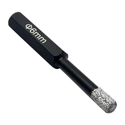 Diamond Hole Cutter MASO 14mm Wax Cooled Dry Cut Diamond Tipped Drill Bit Hole Cutter Saw for Porcelain,Glass,Ceramic