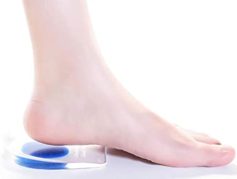 Heel Pad Silicone Heel Cup, Anti Foot Heel Spur Comfortable Shock-absorbing Insoles