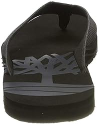 Timberland Men's Flip Flops, Black, 44