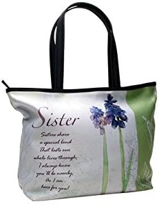 Sisters Share A Special Bond Floral Tote