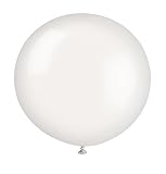 36 Inch Latex Balloon White (Premium Helium Quality) Pkg/6