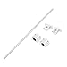 8mm x 400mm CNC Linear Rail Shaft Rod with Bearing Guide Support and SC8UU Bearing Block Set For 3D Printer