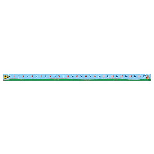Learning Resources 0-30 Number Line Floor Mat, Blue