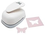 Bira 3 inch Butterfly Lever Action Craft Punch for Paper Crafting Scrapbooking Cards Arts DIY Project