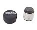 OP/TECH USA 7801054 Fold-Over Neoprene Lens Pouch – Durable Camera Lens Case with No-Lose Lid – 304 (Black)