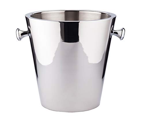 EDZARD Bottle Cooler Sevilla (H 23 cm, Ø 22 cm), with Handles