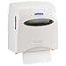 Scott Slimroll Hard Roll Paper Towel Dispenser, Touchless, Pull Towel (10442), White