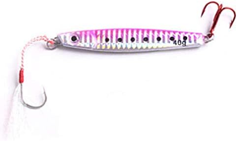JOYOTER Vivid Diving Lure Spoon Jig Casting Metal Mackerel Sharp Hooks Pesca Bass Bait Sinking Freshwater Saltwater