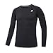 Devoropa Youth Boys Compression Shirt Long Sleeve Football Baseball Undershirt Quick Dry Sports Baselayer