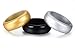 3 PCS Sets-Comfort Fit Silicone Wedding Band Rings for Men and Women 3-Color Sets Black/Gold/Silver