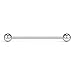 Ruifan 6PCS 14 Gauge Industrial Barbell Cartilage Earring Body Piercing Jewelry 1 1/2 Inch(38mm) With Balls