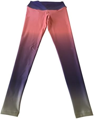 FITMAMA Ombre Printed Legging, Pink Ombre, Small