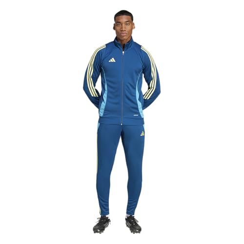 Adidas Mens Tiro 24 Training Soccer Pants, Marine/Pearl Citrine, X-Large/Tall Image