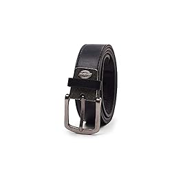 Dickies Men's Casual Leather Belt, Black