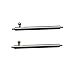 TRUMiRR 22mm x 1.5mm Stainless Steel Quick Release Spring Bar with Cylindrical Push Button for Watch Band Bracelet Strap(Set of Two)
