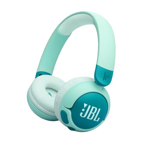 JBL Junior 320 BT, Cuffie On-Ear Bluetooth Wireless per Bambini, Verde