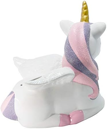 Unicorn Gift for Girl Money Box Cute Piggy Bank for Girls Ceramics Coin Bank Home Decoration Nursery Decor Keepsake Perfect Unique Gifts Christmas Birthday - Image 4