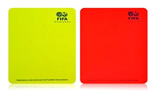 Binglinghua New Sport Football Soccer Referee Wallet Notebook with Red Card and Yellow Card