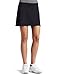 Skirt Sports Gym Girl Ultra Skirt with Athletic Shorts, Black, Medium