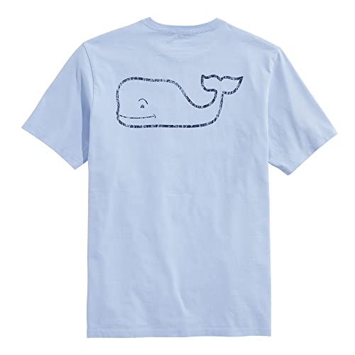 Vineyard Vines Short-Sleeve Vintage Whale Pocket Tee T-Shirt, Jake Blu, S Uomo