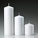 Vanilla Pillar Candles Set of 3 - Dripless Unscented - 3x3, 3x6 & 3x9 Decorative Candles for Home Decor & Table Centerpieces, PARNOO