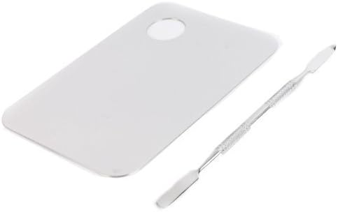 Nail World365 High Quality Professional 316l Pro Stainless Steel Cosmetic Makeup Palette Spatula Design Tool by Nail World365