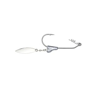 Strike King Leurres Tgblb38-u Tour Grade Belly Lame, 3/226,8 Gram, 5/0 Crochet, Brut, Per 2