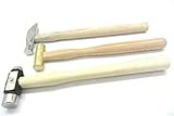 3 Jewelers Hammers Chasing Silversmithing