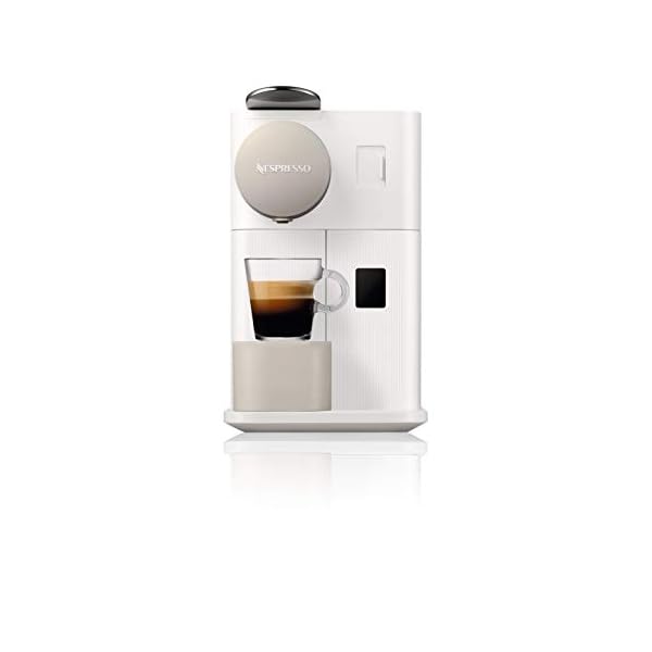 Nespresso De'Longhi EN 500.W Kaffeekapselmaschine, 1400W, 1 L, 19 Bar, Silky Weiß – Bild 3