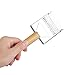 Honey Uncapping Tool, Jestar Honey Uncapping Fork Knife Uncapper Beekeeping Scraper Tool Stainless Steel Wooden Handle