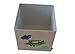 Toy Storage Box Bin Organizer Collapsible, White- 100% Money Back Guarantee (Airplane)