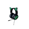 Razer Kraken Kitty – Cuffie USB con Orecchie da Gatto Razer e Chroma Illuminazione Reattiva allo Streaming (Microfono con funzione di cancellazione attiva del rumore) Nero