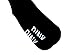 Victoria's Secret PINK PINK LOGO Knee Socks Fits 5.5-9.5 JET BLACK